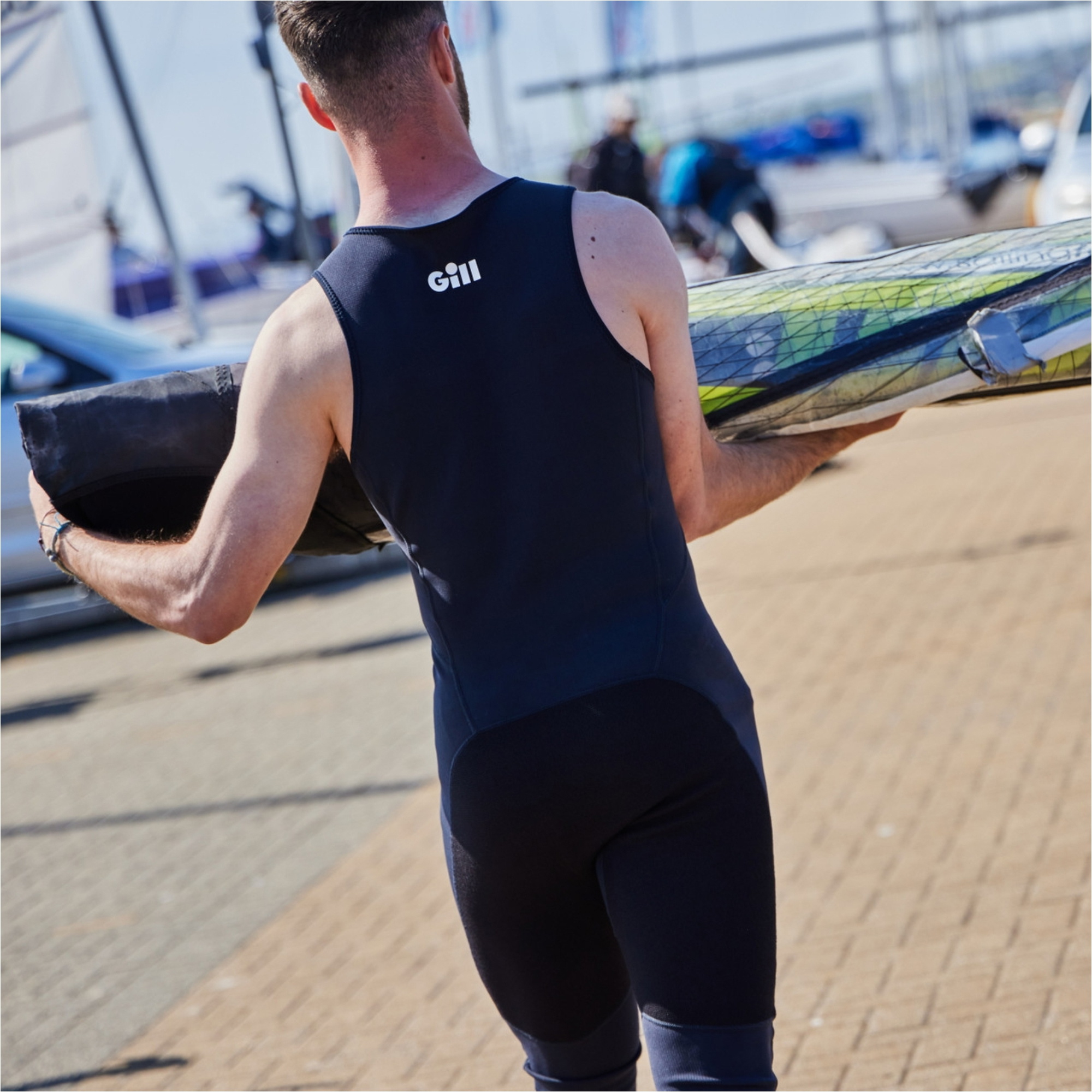 2026 Gill Da Uomo Zenlite 2.0 Long John 5102 - Dark Navy